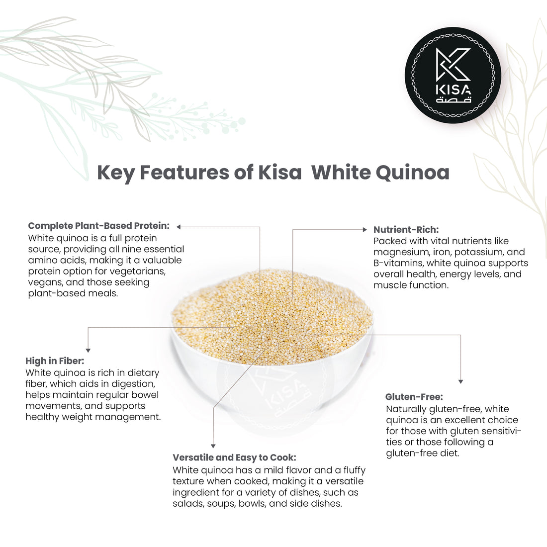QUINOA  WHITE