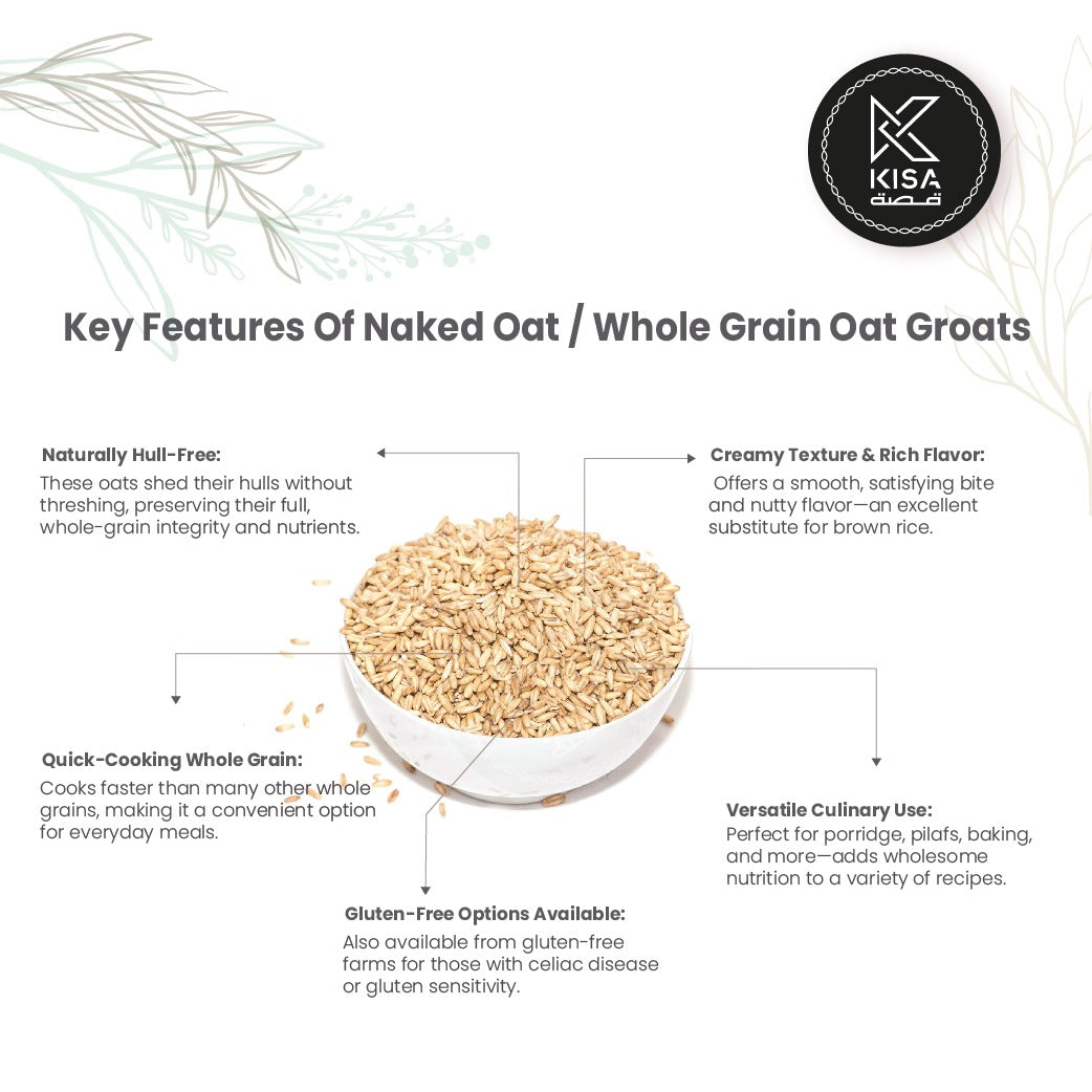 NAKED OATS / WHOLE GRAIN OATS